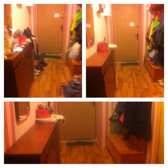 15-ти минутная антикризисная уборка прихожей